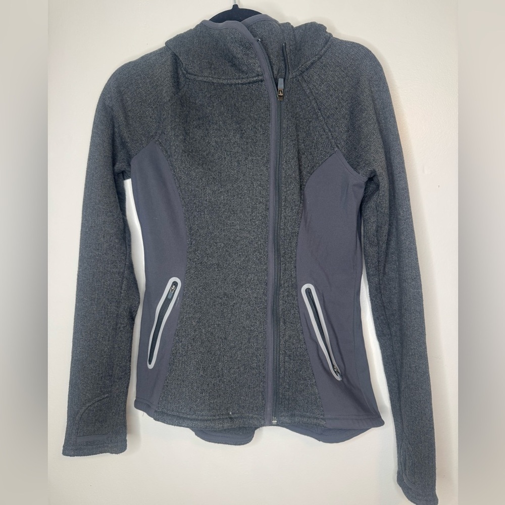 Women's athleta Gray Full-Zip Jacket